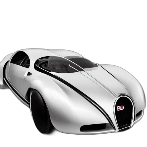 car, 3d render, photorealistic, concept art, futuristic, bugatti, type, atlantic transparent PNG cut-out