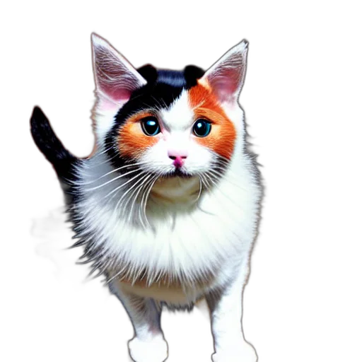 animal, staff, creature, face, photorealistic, 3d render, concept art, watercolor transparent PNG cut-out
