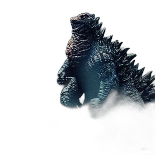 dragon, creature, animal, concept art, 3d render, photorealistic, fantasy art, godzilla transparent PNG cut-out