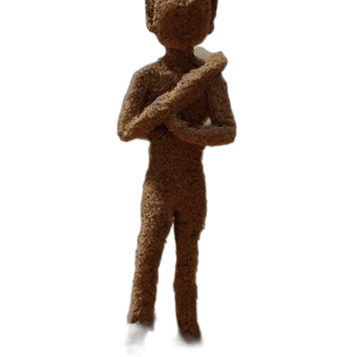 staff, robot, creature, mask, 3d render, concept art, pixel art, photorealistic transparent PNG cut-out