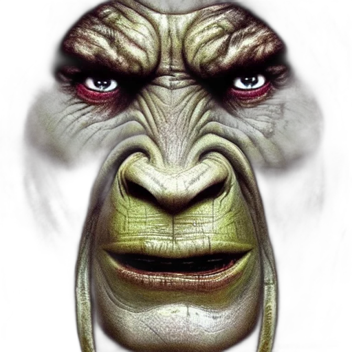 face, mask, creature, animal, photorealistic, concept art, 3d render, fantasy art transparent PNG cut-out