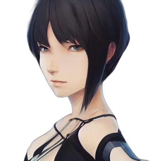face, robot, dress, mask transparent PNG cut-out