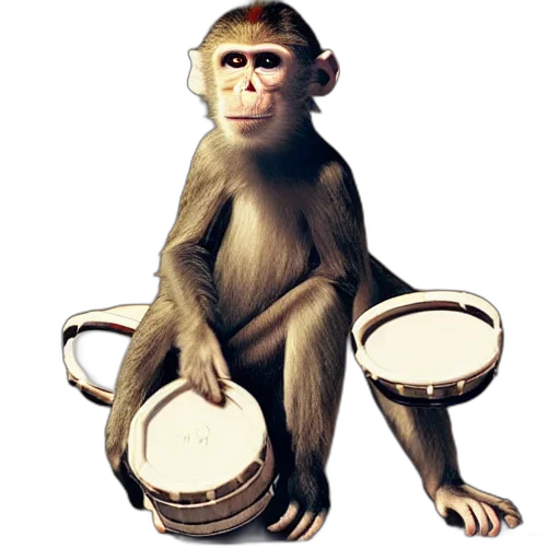 animal, staff, furniture, creature, concept art, photorealistic, 3d render, monkey transparent PNG cut-out