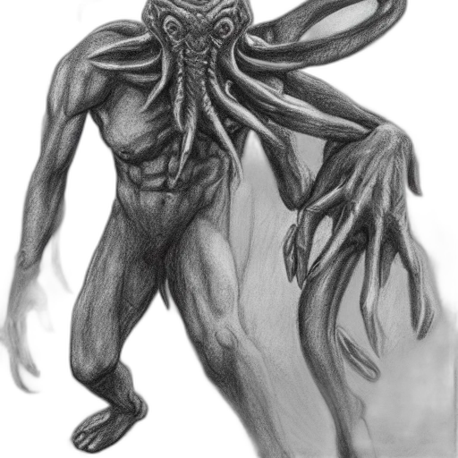 creature, animal, mask, hair, concept art, fantasy art, pencil sketch, photorealistic transparent PNG cut-out