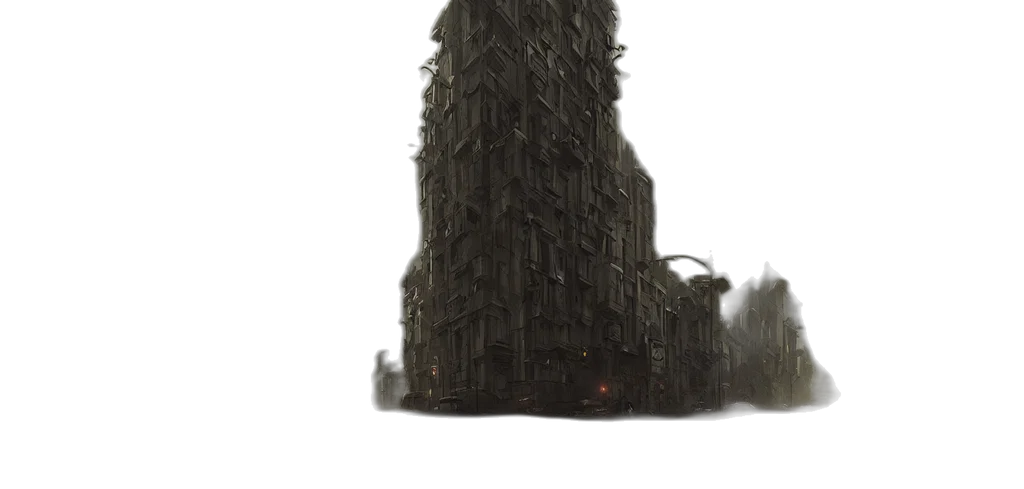 building, weapon, robot, concept art transparent PNG cut-out