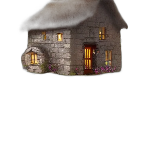 building, furniture, hat, crown, 3d render, concept art, fantasy art, photorealistic transparent PNG cut-out
