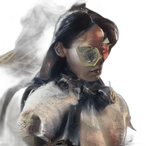 mask, face, concept art, fantasy art transparent PNG cut-out