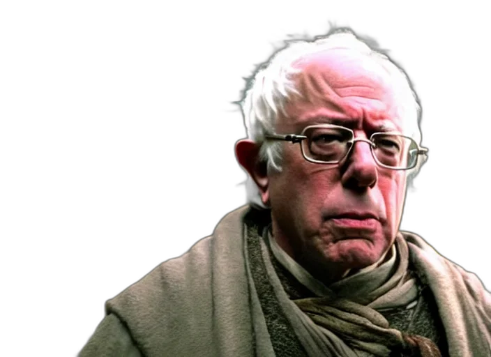 film, still, bernie, sanders transparent PNG cut-out