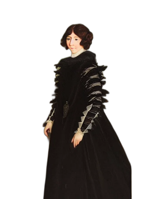 dress, jacket, concept art, fantasy art transparent PNG cut-out