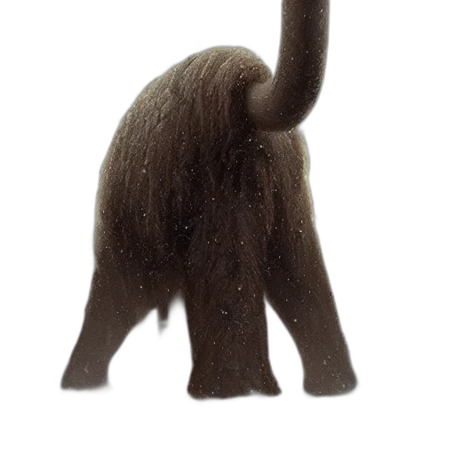 animal, creature, staff, hair transparent PNG cut-out