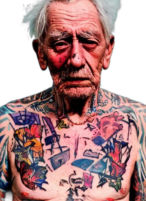 face, animal, photorealistic, cyberpunk, concept art, comic book art, detailed, color transparent PNG cut-out