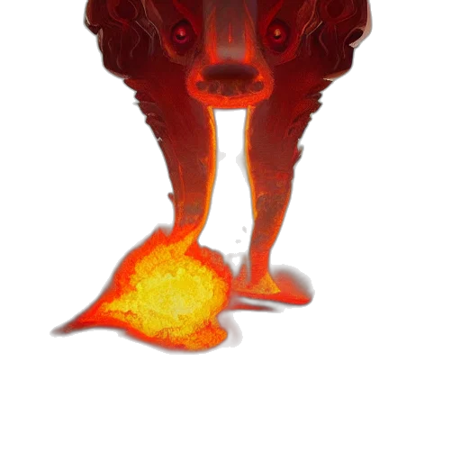 dragon, animal, creature, staff, concept art, 3d render, fantasy art, watercolor transparent PNG cut-out