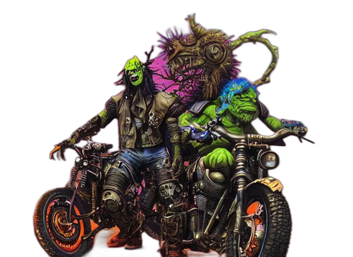 creature, concept art, comic book art, fantasy art transparent PNG cut-out