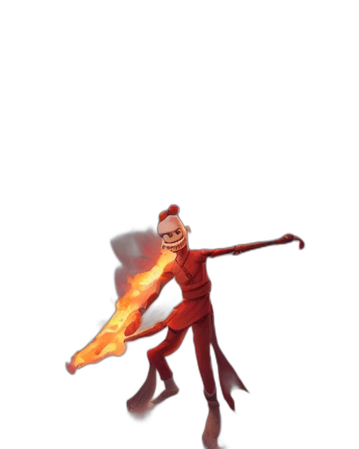 staff, creature, animal, weapon, concept art, 3d render, fantasy art, pixel art transparent PNG cut-out