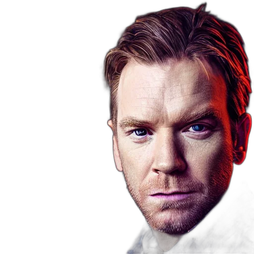 face, photorealistic, comic book art, fantasy art transparent PNG cut-out