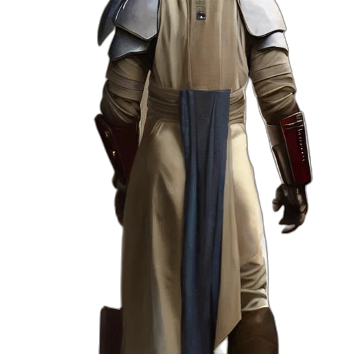 staff, sword, jacket, mask transparent PNG cut-out