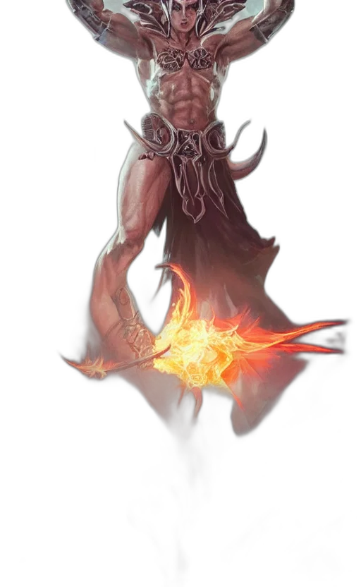 dragon, staff, creature, weapon transparent PNG cut-out