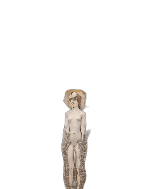 staff, dress, hat, jewelry transparent PNG cut-out