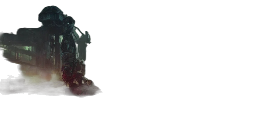 robot, weapon, creature, staff transparent PNG cut-out