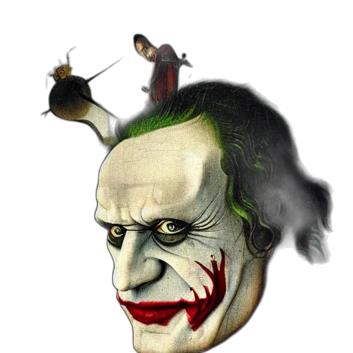 mask, animal, creature, face, concept art, comic book art, 3d render, watercolor transparent PNG cut-out