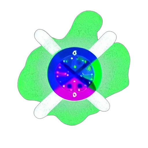 flower, umbrella, jewelry, crown, 3d render, concept art, vaporwave, pixel art transparent PNG cut-out