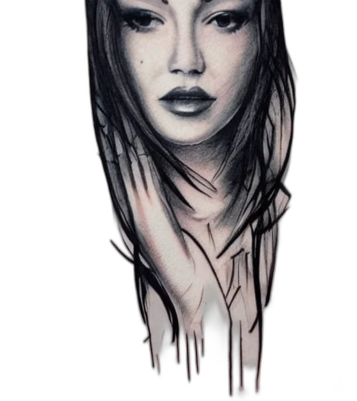 face, hair, staff, mask transparent PNG cut-out