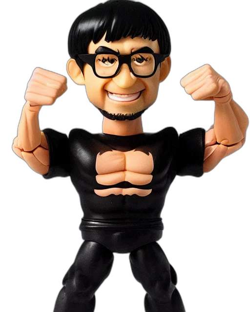 cartoon, 3d render, comic book art, plastic transparent PNG cut-out