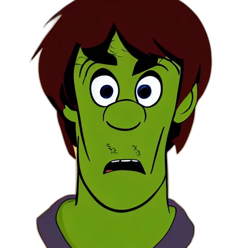 face, staff, mask, cartoon, comic book art, concept art, 3d render, outer space transparent PNG cut-out