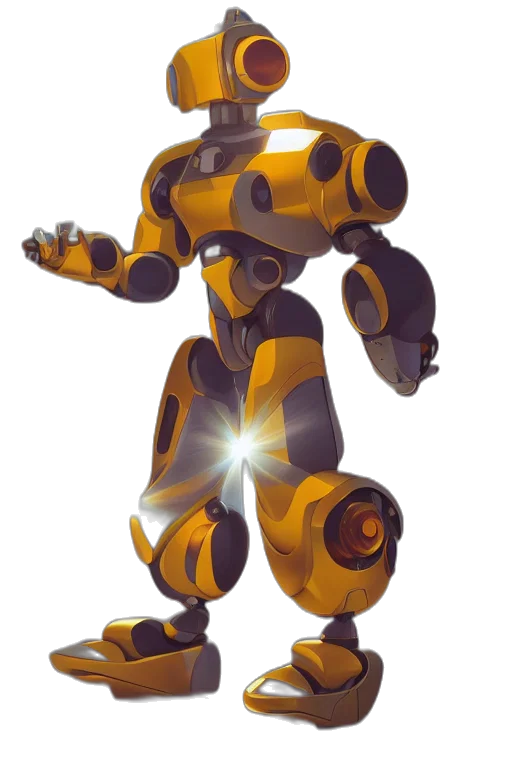 robot, weapon, staff, concept art transparent PNG cut-out