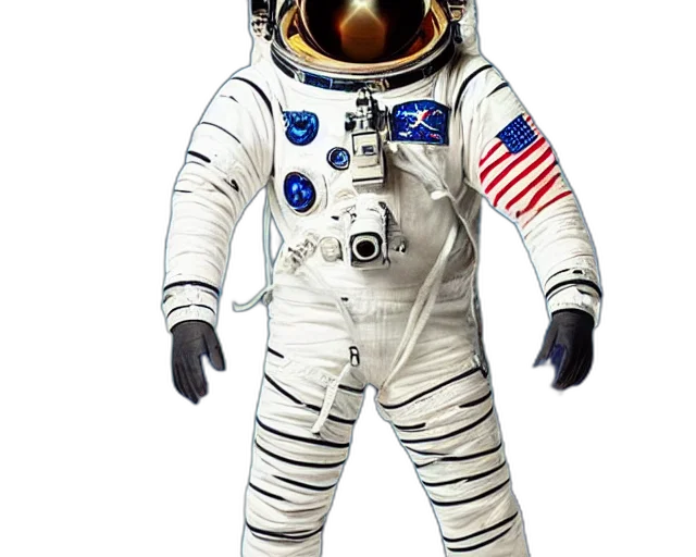 jacket, mask, staff, robot transparent PNG cut-out