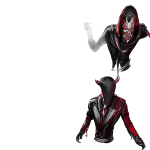 mask, creature, concept art, 3d render transparent PNG cut-out