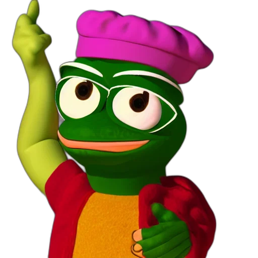 hat, staff, food, face transparent PNG cut-out