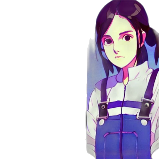 jacket, anime, pixel art, concept art transparent PNG cut-out