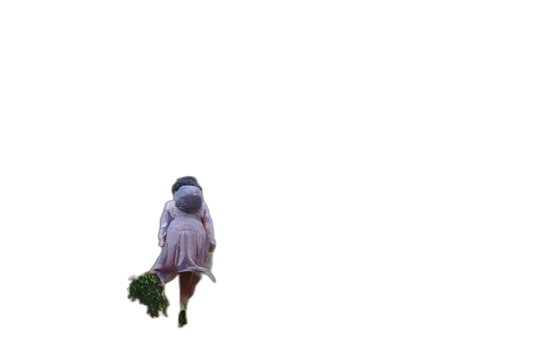 tree, creature, dress, hat, 3d render, concept art, pixel art, photorealistic transparent PNG cut-out