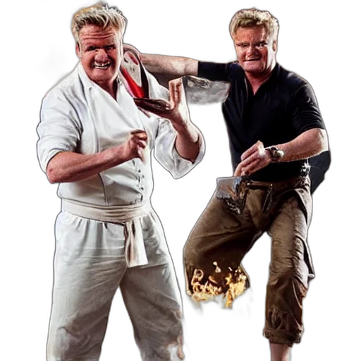 staff, concept art, photorealistic, candid, shot, gordon, ramsey, indiana transparent PNG cut-out