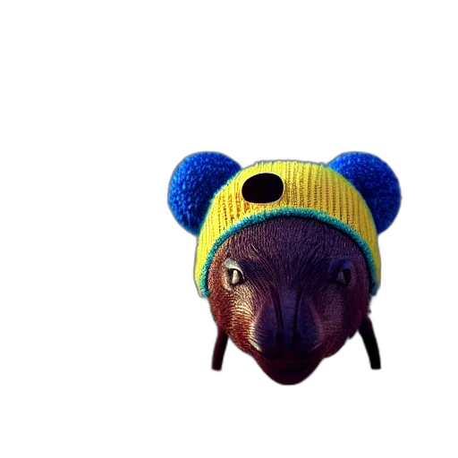 hat, animal, mask, creature transparent PNG cut-out