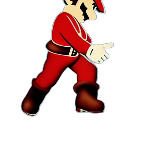 staff, weapon, robot, animal, 3d render, pixel art, cartoon, concept art transparent PNG cut-out