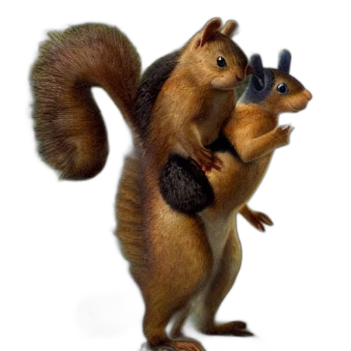 animal, food, creature, 3d render transparent PNG cut-out