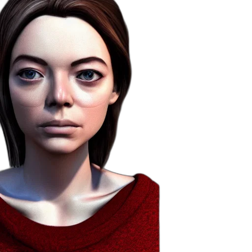 face, 3d render, photorealistic, concept art, fantasy art, anthromorphoic, banana, character transparent PNG cut-out