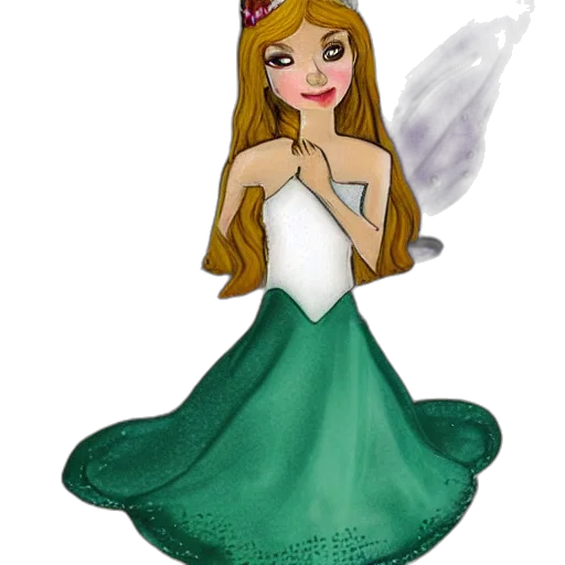 dress, cartoon, fantasy art, concept art transparent PNG cut-out