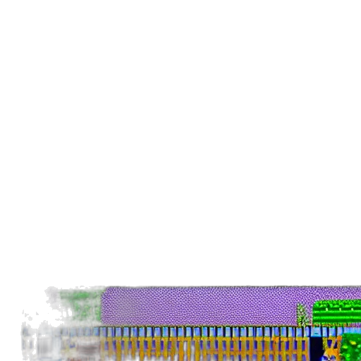 weapon, sword, robot, staff, pixel art, vaporwave, 3d render, concept art transparent PNG cut-out