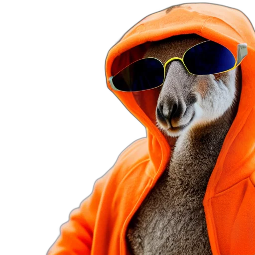 jacket, animal, creature, hat transparent PNG cut-out