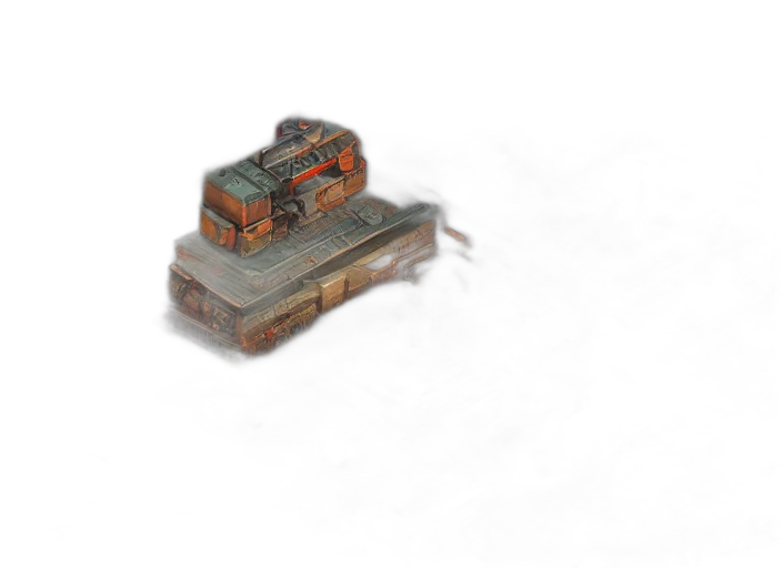 car, furniture, robot, weapon, 3d render, concept art, pixel art, watercolor transparent PNG cut-out