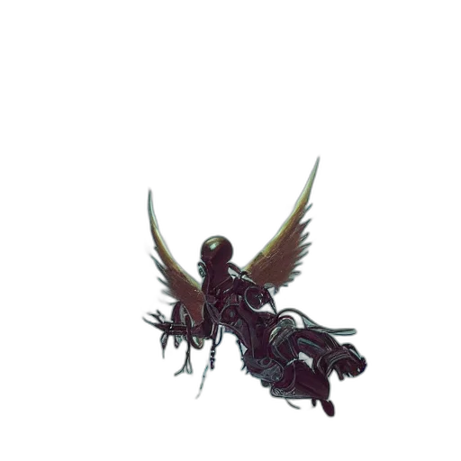 dragon, creature, weapon, robot, concept art, 3d render, fantasy art, photorealistic transparent PNG cut-out