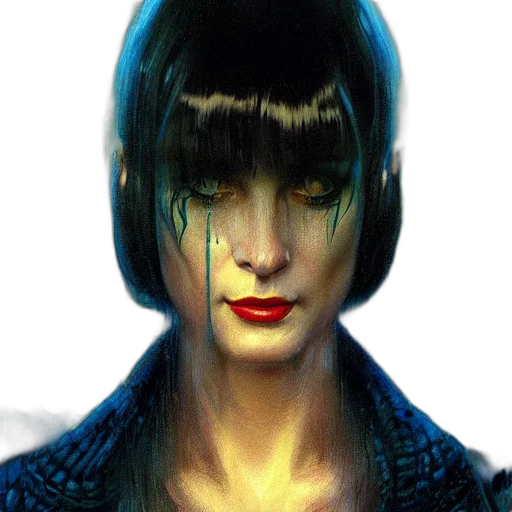 face, robot, mask, cyberpunk transparent PNG cut-out