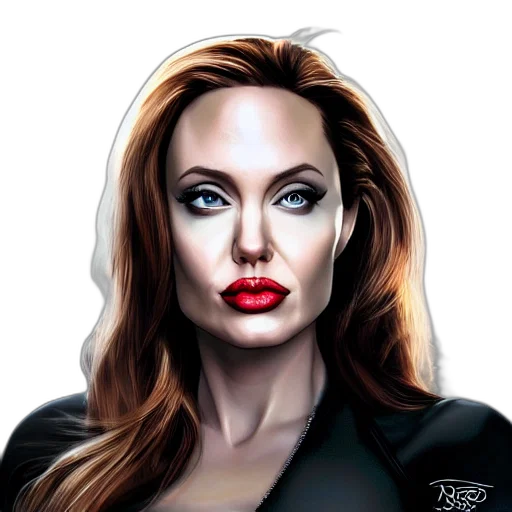 face, comic book art, photorealistic, cartoon transparent PNG cut-out