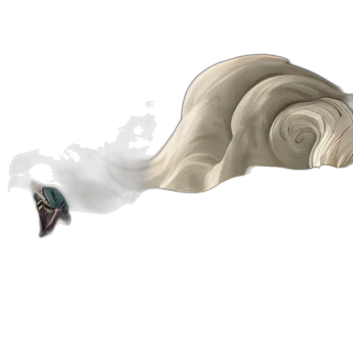 hair, dragon, mask, creature transparent PNG cut-out