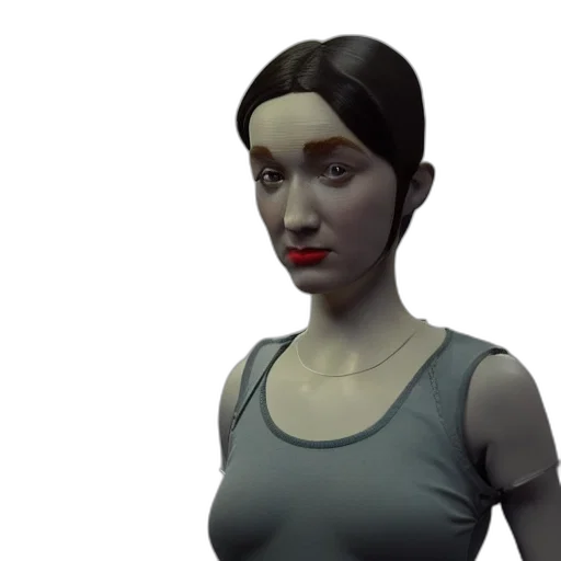 face, 3d render, concept art, photorealistic, fantasy art, dark, cinema, cinematic transparent PNG cut-out
