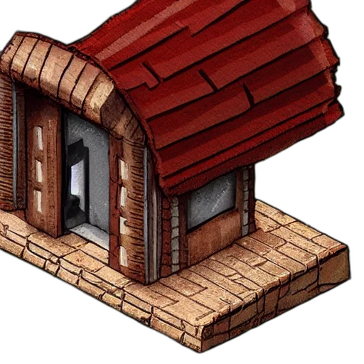 building, furniture, 3d render, concept art, pixel art, photorealistic, glass, bottle transparent PNG cut-out