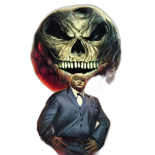 mask, face, staff, creature, concept art, comic book art, pixel art, 3d render transparent PNG cut-out